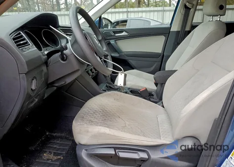 2018 Volkswagen Tiguan S z USA, uszkodzony, nr VIN 3VV0B7AX7JM021443